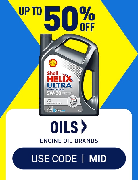 UPTO 50 % OFF 0ILS ENGINE OIL BRANDS USE CODE MID 